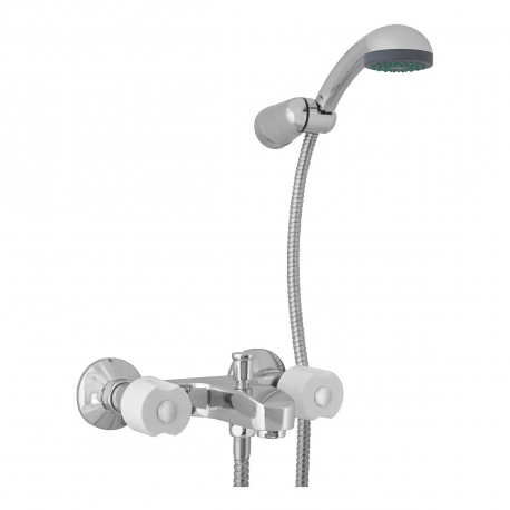 DUCHA EXT.C/TRANSF.CR "LAZA"