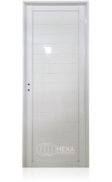 [5745] HFA PUERTA ALUMINIO TUBULAR 36mm - CIEGA - 80cm - Derecha