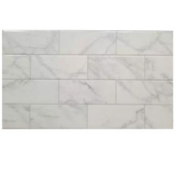 SUBWAY CARRARA BRILLANTE - 31x53 - 1,65 M2 - 1º - LOURDES